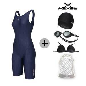 헤스트 여자 5부 반전신 U자형 실내수영복 5종세트 SIHTB-W17