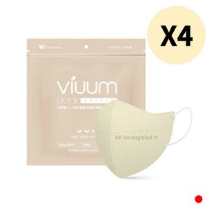 비움 에코브리즈 KF94 마스크 중형 배이지 추천 100매