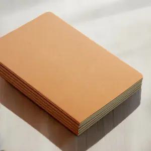 빈티지 크라프트 노트 미니 메모 종합장 A4 A5 B5 줄 무지 얇은 공책 레슨 대학 작은 드로잉 스케치 필기