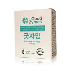 멜라루카 굿자임 90g (3g x 30포) / 곡물 발효 효소