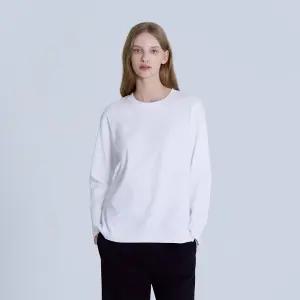 (정상가:51,800원) 베이직하우스 여성40수릴렉스핏라운드긴팔티셔츠2팩 LATS0205