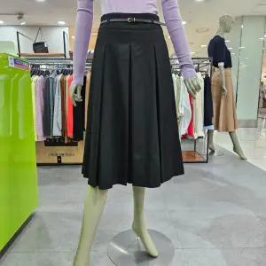 시슬리/애플아울렛/벨티드 주름 스커트 SASK36361