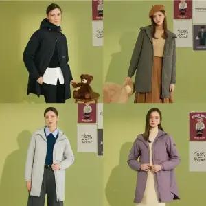 테디크루 여성 경량 하프패딩 1종 (T13W-1)