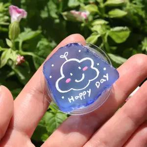 아트앤허그 업사이클링 바다유리 핸디톡 만들기 DIY 키트 핸드폰 글라스아트 제작