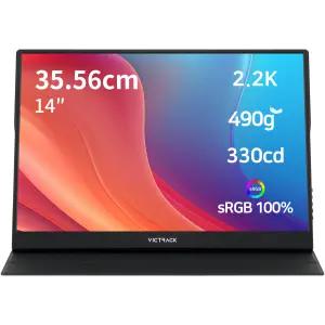 빅트랙 35.56cm 2.2K IPS 휴대용 모니터 140PM02Q