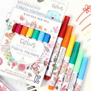 민화샵 패브릭 마카 세트 8색