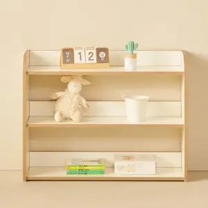 아기 교구장 유아 키즈 전면 책장 3단 E0등급