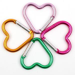 하트 카라비너 컬러 비너 열쇠고리 가방고리 키링 만들기 부자재