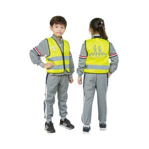 [모두모아]아동 어린이 유치원 안전 보호복 옐로우 크기선택 중 안전조끼 어린이작업복 어린이보호조끼 보