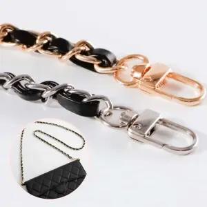 가죽체인줄 가방끈 핸드백 레더메탈끈 명품가방 스트랩