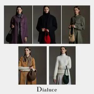 [Dialuce] 디아루체 24FW 울 블랜딩 숄더백 (1종)
