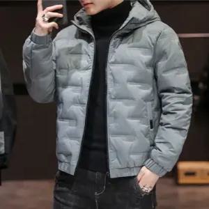 베이직 남성 후드 패딩점퍼 경량 겨울 패딩점퍼