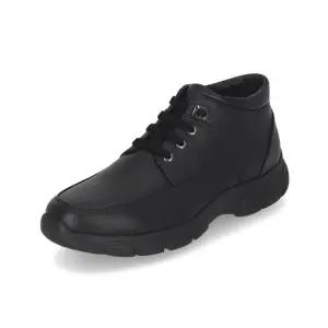 [롯데백화점]엘칸토 남성쿠션 소가죽 캐주얼 처카 부츠 LCMA12U44C 블랙/브라운