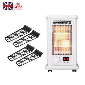 오방난로 전기히터 주전자 난로 가정용 사무실 오면 히터 타이머형 안전장치  아이보리