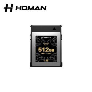 HOMAN CFexpress Card Type B 512GB / 호만 CF익스프레스 카드 B타입 512기가