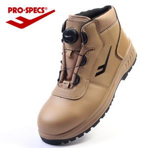 프로스펙스 작업안전화 PS-006D 다이얼 가죽 인젝션 6인치 경량현장화 발보호 튼튼한 기능성 안전신발