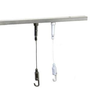 천장레일 1M 와이어 액자걸이 천장고리 그림 사진 간편 양날 알루미늄 단품 거실 인테리어