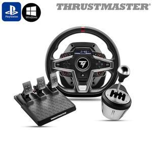 [트러스트마스터] T248 레이싱휠, TH8A 프로 쉬프터 패키지 (PS5,PC) SSG