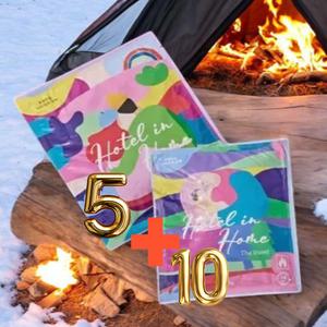 호텔인홈 더트래블 보라색 고급형 포켓용 핫팩 100g 10개+150g 5개