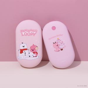 잔망루피 캐릭터 휴대용 미니 손난로 보조배터리