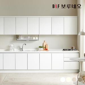 나비드 주방 싱크대 시공 일자형 3.6m E0 PET소재