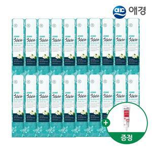 [애경]2080 청은차 향기화 차 치약 190g 5개입 X 4개+치약 50g 증정