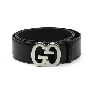 구찌 GG 버클 와이드 벨트 745826 0YA0N 1000