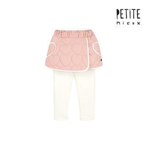 [쁘띠뮤] 하트퀼팅기모치렝스(GMHBL05_PK)