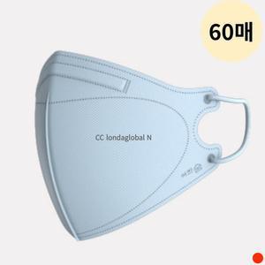 어린숨 엣지 마스크 컬러 스카이 뉴초초소형 30매 X2