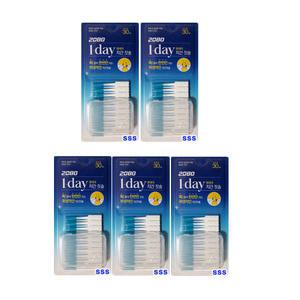 2080 원데이 치간칫솔 SSS 30개입 x 3개 실리콘타입