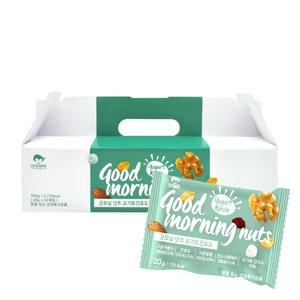 굿모닝너츠 하루한줌견과 건포도요거트 1박스(총25봉)