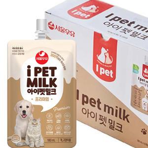 서울우유 프리미엄 아이펫밀크 강아지우유 1box (180mlx10ea)