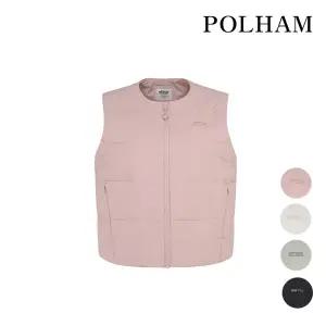 [폴햄]여성_ PHF1VP2710 간절기 무브 라운드넥 퀼팅 베스트