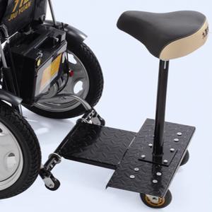 휠체어 트레일러 장애인 경사로 휠 노인 바퀴 운송