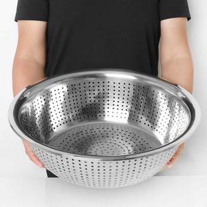 대용량 스텐 펀칭볼 50cm 채반 믹싱볼 김장 다라이 타공