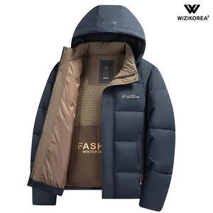 남성 후드 패딩점퍼 경량 겨울 아웃도어 자켓 WI065P