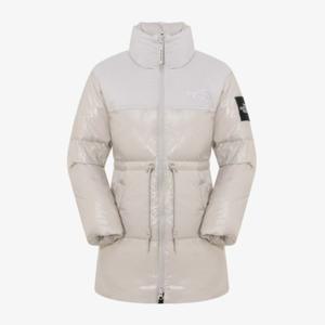 [노스페이스] 화이트라벨 여성 노벨티 눕시 다운 파카 (RDS) 화이트 샌드 NJ1DQ87K