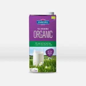 프랑스 엠보그 유기농 멸균 우유 1000mlX3개입