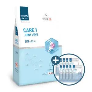 [사료샘플 500g 증정] 네츄럴랩 케어1 강아지사료 관절 눈 6kg