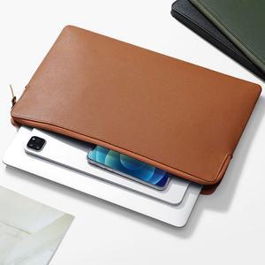 [KGPQTF60_4B]라이크 14인치파우치 노트북 슬리브 브라운