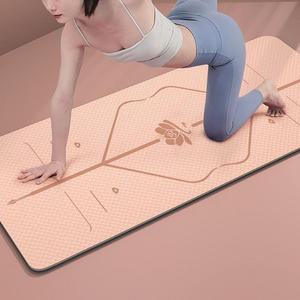 [IXHINFB8_4B]가이드라인 TPE 요가매트 핑크 스트레칭매트