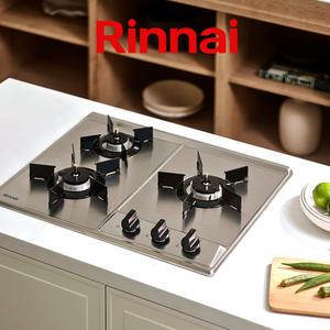 린나이 3구 빌트인 가스레인지 매립형 스테인레스 쿡탑 RBR-NS301DIJ