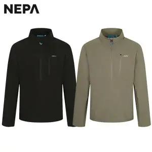 [네파]겨울용 남성 랩 옥타 집업 긴팔 티셔츠 - 7J75403_HDD