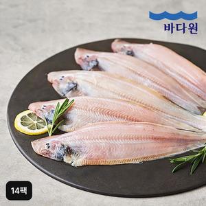 국내산 반건조 군산박대 150g(2미)X14팩 (총 28미)