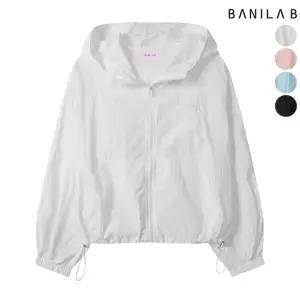 [바닐라비] 리본 레이스 테잎 후드 바람막이 집업 점퍼