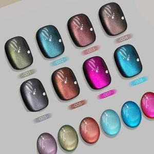 [BZJI3589_4B]글리터 젤 네일아트 자석네일아트 홀로그램