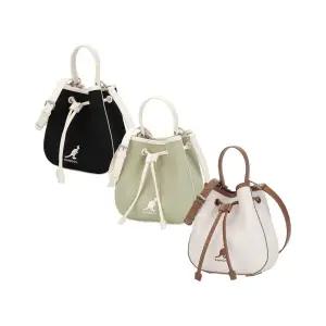 [롯데백화점]캉골 여성 듀오 캔버스 버켓백 Ⅱ 3912 3종