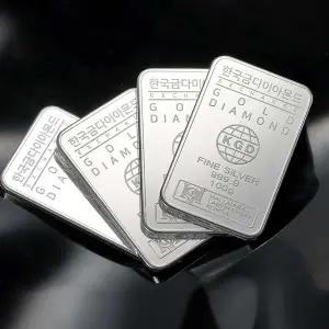 갤러리아 투자용 실버바 AG 100g 999.9 은투자 은시세