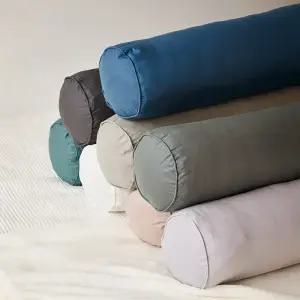 [드리울] 순면 100% 부드러운 바디필로우 롱쿠션 커버+솜 포함 8color