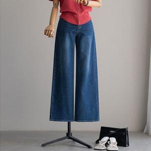 (안나앤모드) light 히든 밴딩 일자 데님[데님DHV78]